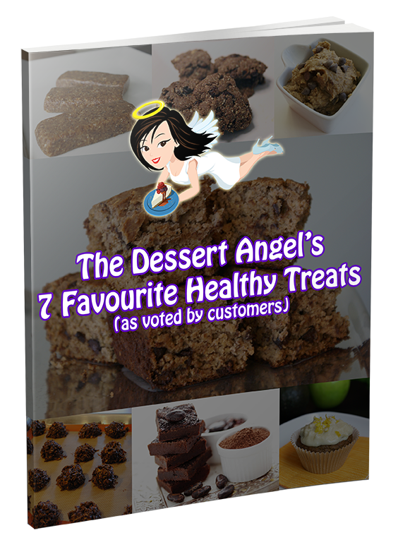 I absolutely LOVE these treats. Get your 7 healthy recipes by clicking on this link: https://thedessertangel.com/seven-healthy-desserts